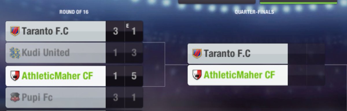 AthleticMaherFC's tweet photo. WHAT A COMEBACK!
REMONTADAAAAA!
Huge 1-5 Win away from home,turns the Ship Back to the Quarter-Finals of UCL!
#ATMUCL #TopEleven @topeleven https://t.co/A48e4XQ9q3