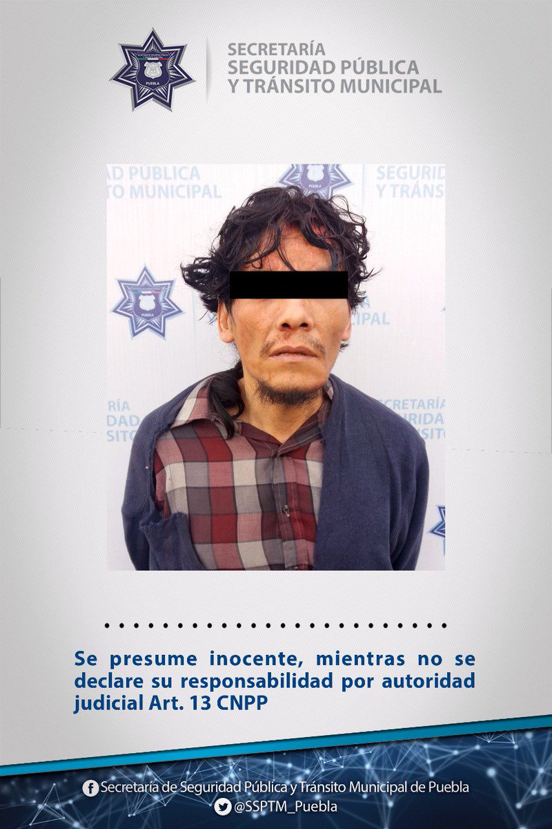 SSC_Pue's tweet image. #Puebla En oportuna intervención, detuvimos en la colonia Popular Coatepec a persona por robo a casa habitación. #TodosPorLaSeguridad