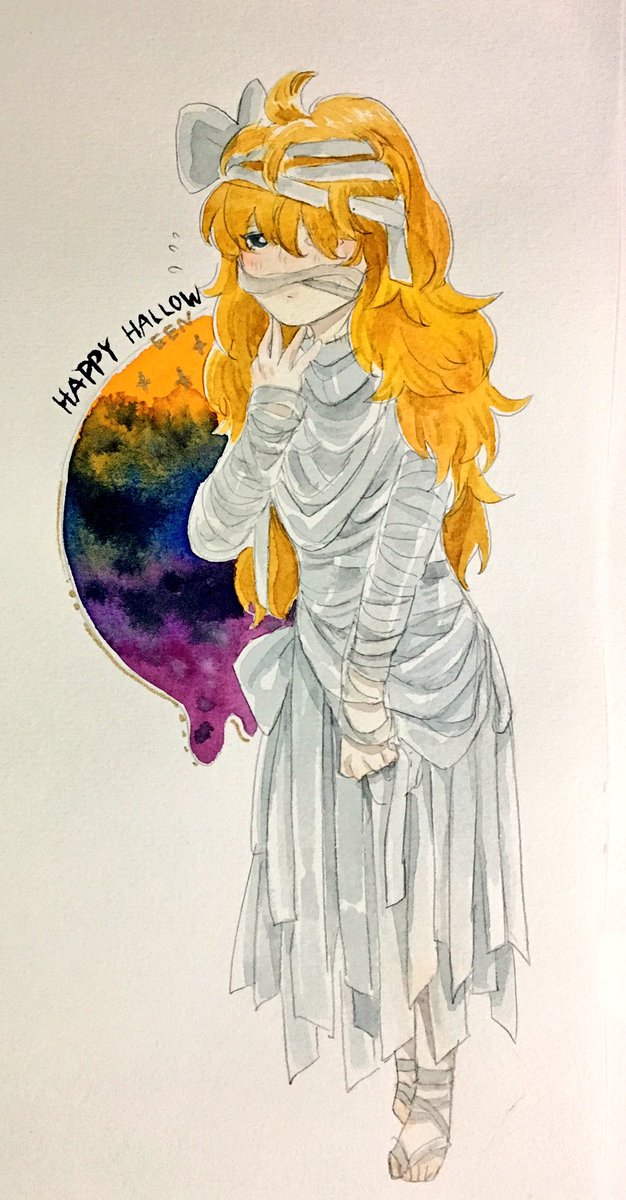 Gaynelle_EHW's tweet photo. *เนลเนลมาแบบเย็นๆ--- 👻* #EHWhalloween2017 https://t.co/oGN0ueBsy8