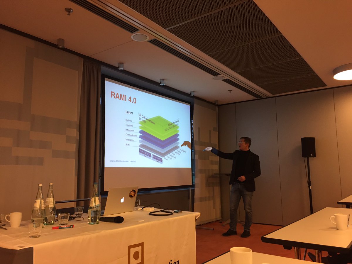 Stefan Gentz from Adobe presenting How Information 4.0 is driving Industry 4.0