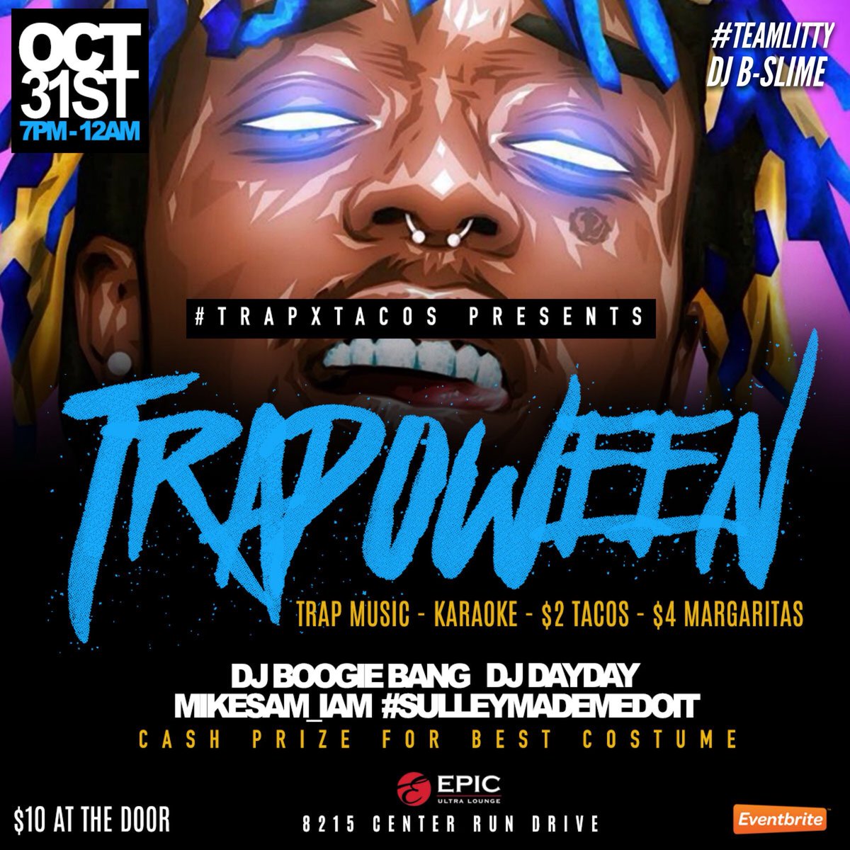 DjBoogieBang's tweet photo. Happy #Trapoween!
Lets have some fun tonight. 🎃😈 https://t.co/3bSadBh9Ol