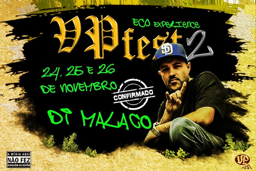 verbopesadoVP's tweet photo. Nosso parça Di Malaco Sub Records Crew, também estará lá no VPFest2!! https://t.co/dU7NVollyh