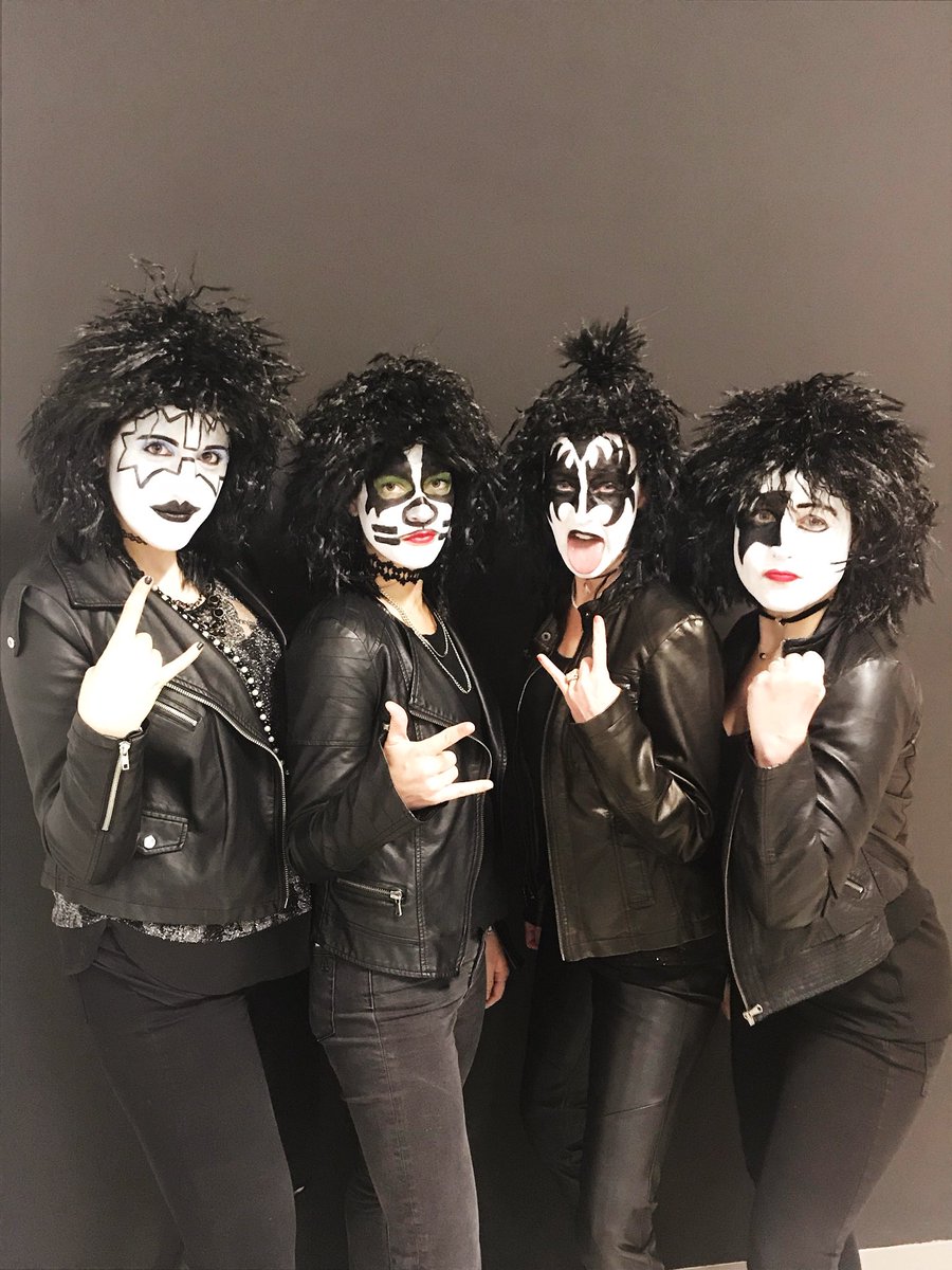 transloclife's tweet photo. Our PeopleOps team just wants to rock and rock all night and party every day. #TransLocLife #Halloween #KISS https://t.co/6FMUzWvXSc