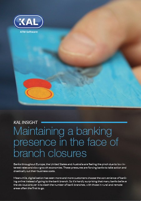 kalATMsoftware's tweet photo. Maintaining a banking presence in the face of branch closures #fintech #innovation #expert learn more #KALRTM https://t.co/rYsDBpyRge https://t.co/zOBiZ1WJNE