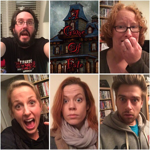 AGameOfFatePod's tweet photo. Our 1st episode is now on @Podbean_com Meet the cast&amp;crew of ghost TV show #LookingForOurSouls 😝 https://t.co/b1aWkfQeVp #podcast #Halloween https://t.co/Nmv6UO0C9Z