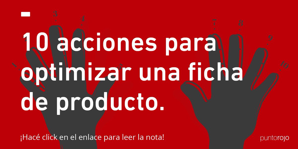 PuntoRojoM's tweet photo. Las 10 claves indispensables para optimizar una ficha de producto

Leé la nota acá: [ https://t.co/vXI6GS5SnZ ] https://t.co/Ma7l4BOEE0