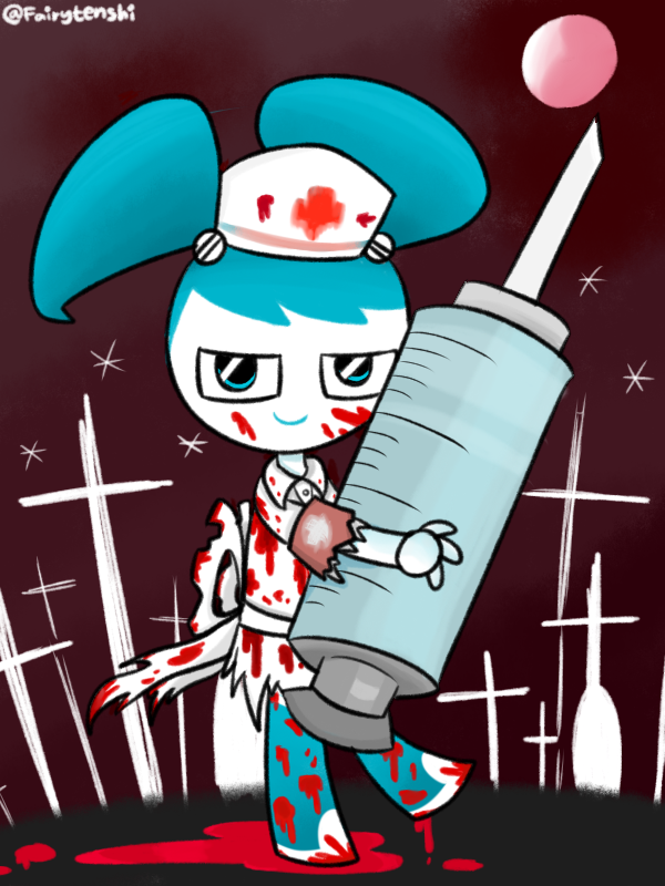 Fairytenshi's tweet photo. ~Happy Halloween~
피에 젖은 간호사다 #MLaaTR https://t.co/SLkoFJugX3