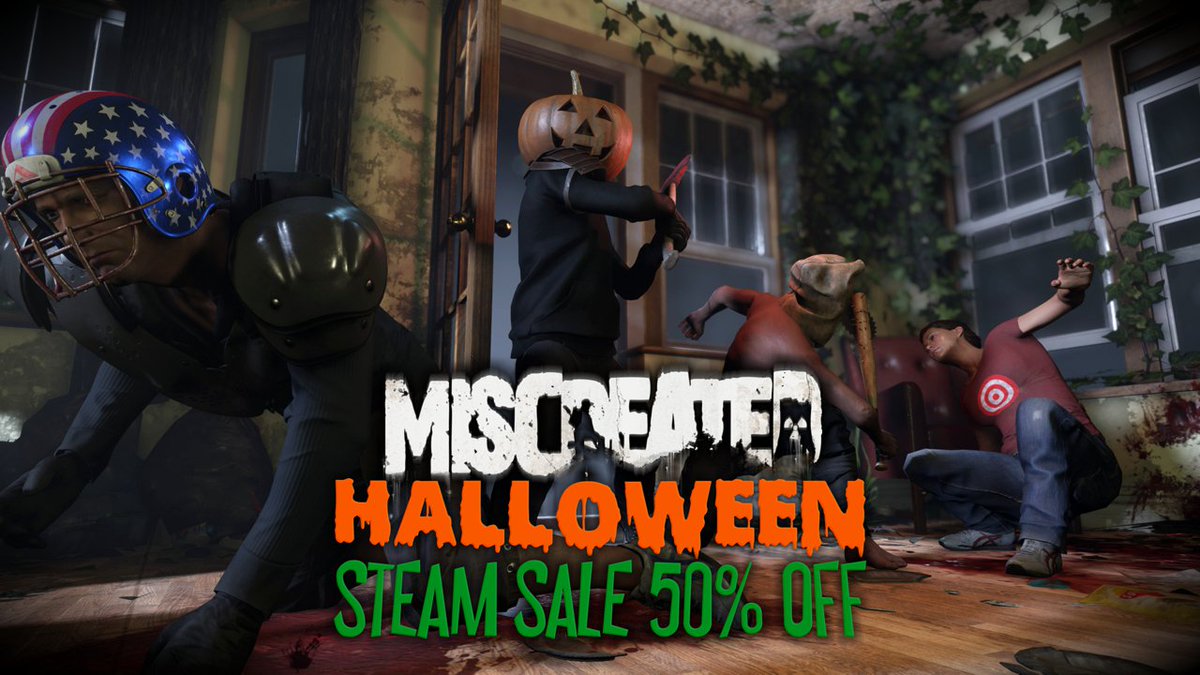 Happy Halloween!
Just a reminder that Miscreated is on sale for 50% off during Steam's Halloween sale! store.steampowered.com/app/299740