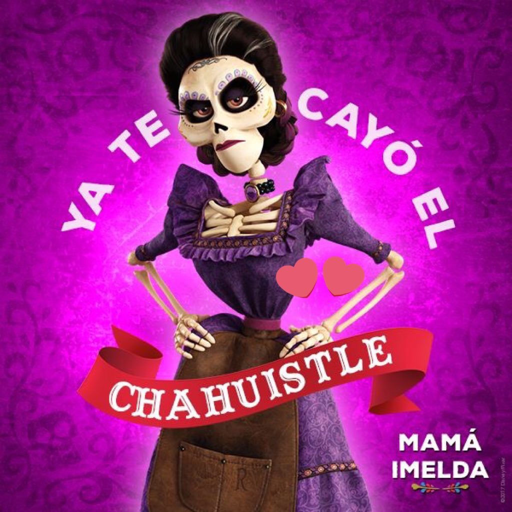 angelicavale's tweet photo. ¡Gracias por sus felicitaciones! Es un honor ser parte de esta peli tan mexicana. ¡Gracias siempre! #CocoLaPelícula  @pixarcoco @PixarCocoMx https://t.co/ZrIP1YNH8Y