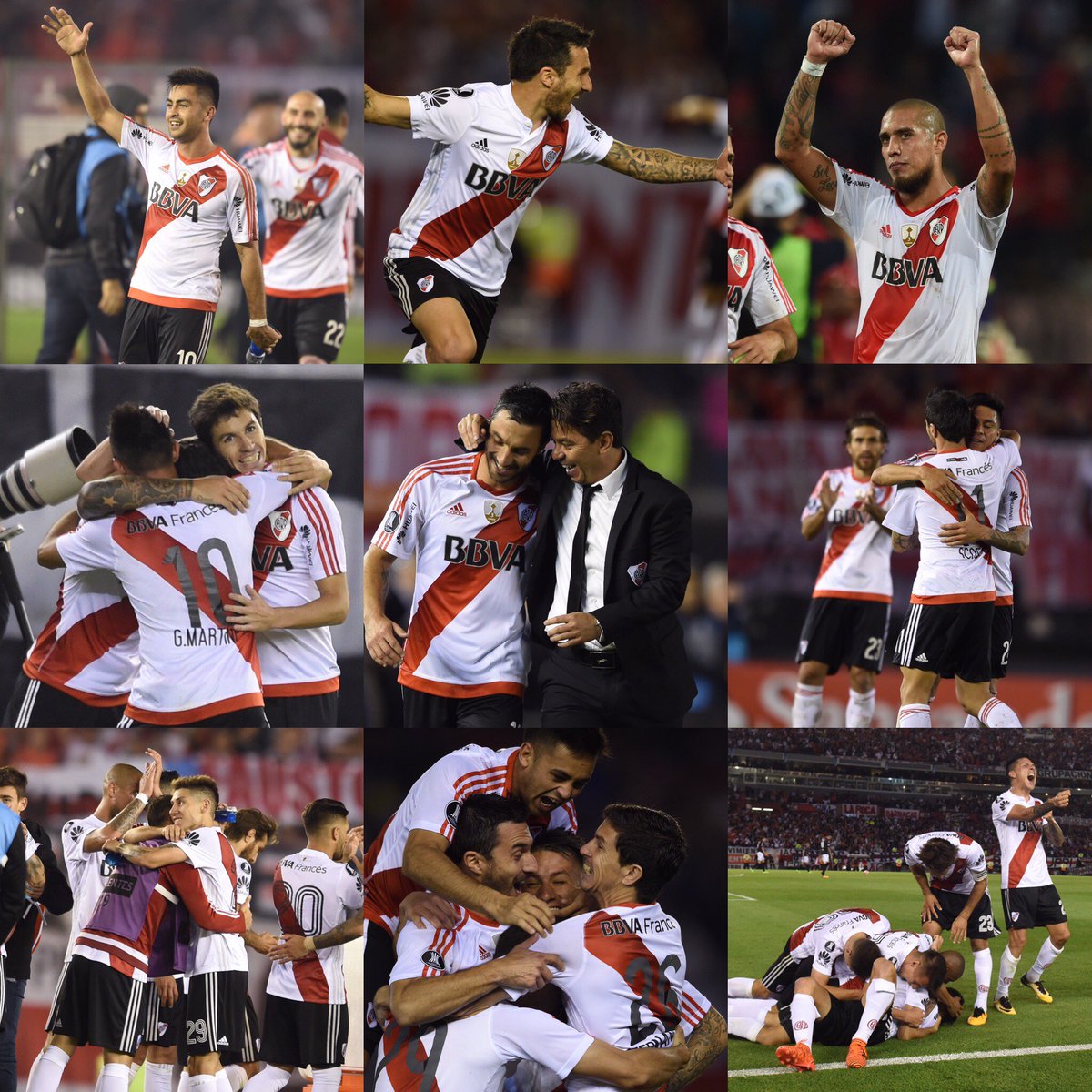 #CONMEBOLLibertadoresBridgestone 🏆⚪️🔴⚪️

Hoy #River irá por un paso más hacia la gloria. 🙌

¿Cómo te preparás para vivir el partido?