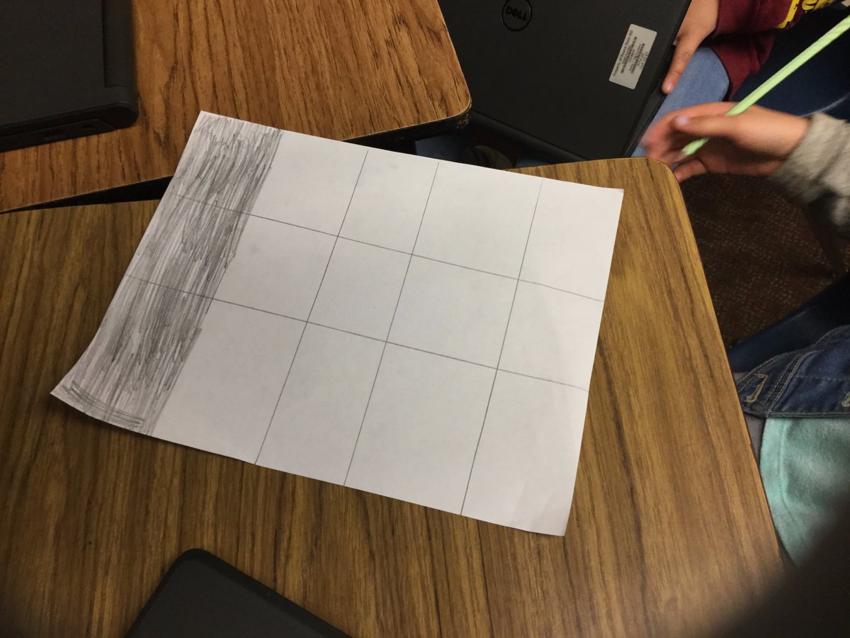 RRISD_TheBarrow's tweet photo. Dividing Unit Fractions by Whole Numbers @RobertsonElem @EMathRRISD https://t.co/n3xuzmPAoE