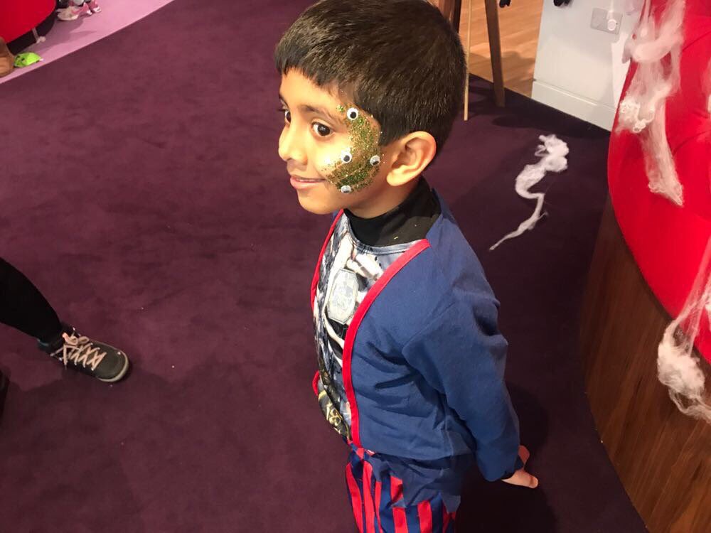 Had a lovely morning at @VMLounges Halloween party 🦇tag us in your sparkley selfies for the chance to win a pot of glitter!✨