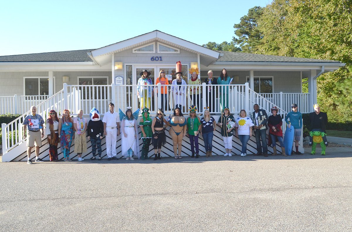 SiebertRealty's tweet photo. Happy Halloween from the Siebert Realty properties! Can you guess some of the names? #halloween #siebertrealty #sandbridgebeach https://t.co/AcBpxIMNVG