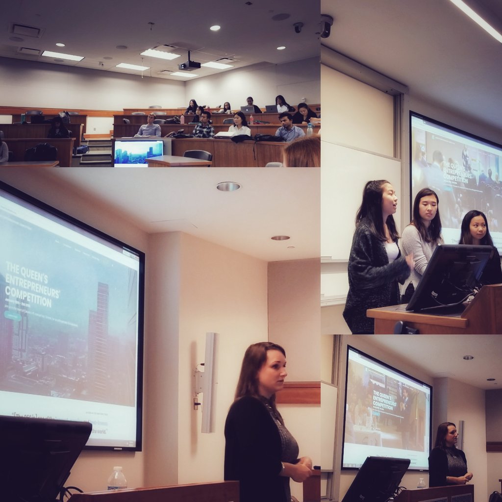 Thank you <a href="/ShawnaActually/">Shawna Tregunna</a> for your inspiring talk hosted by <a href="/theqec/">The Queen's Entrepreneurs' Competition</a> . Really thoughtful discussion on abundance thinking vs scarcity thinking #Entrepreneurs