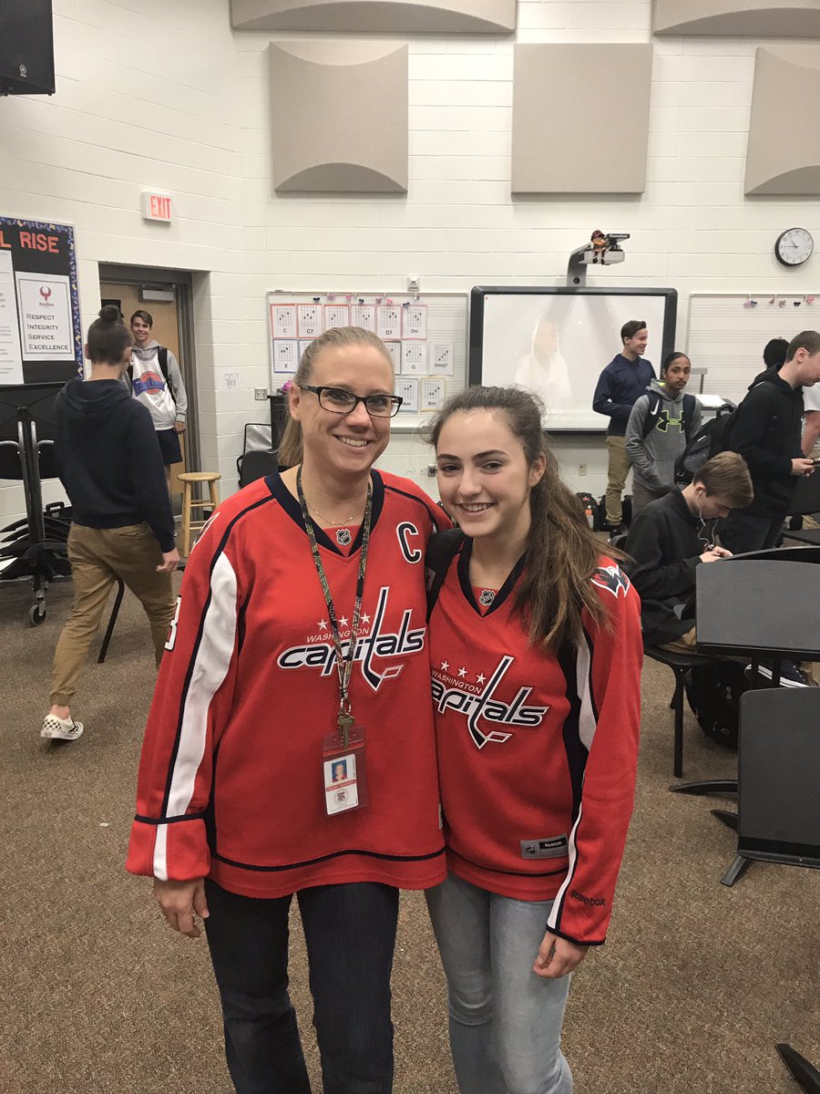 RRHSStrings's tweet photo. Representing our Caps @RockRidgeHigh for a jersey day! https://t.co/4Wr2hC1DvA