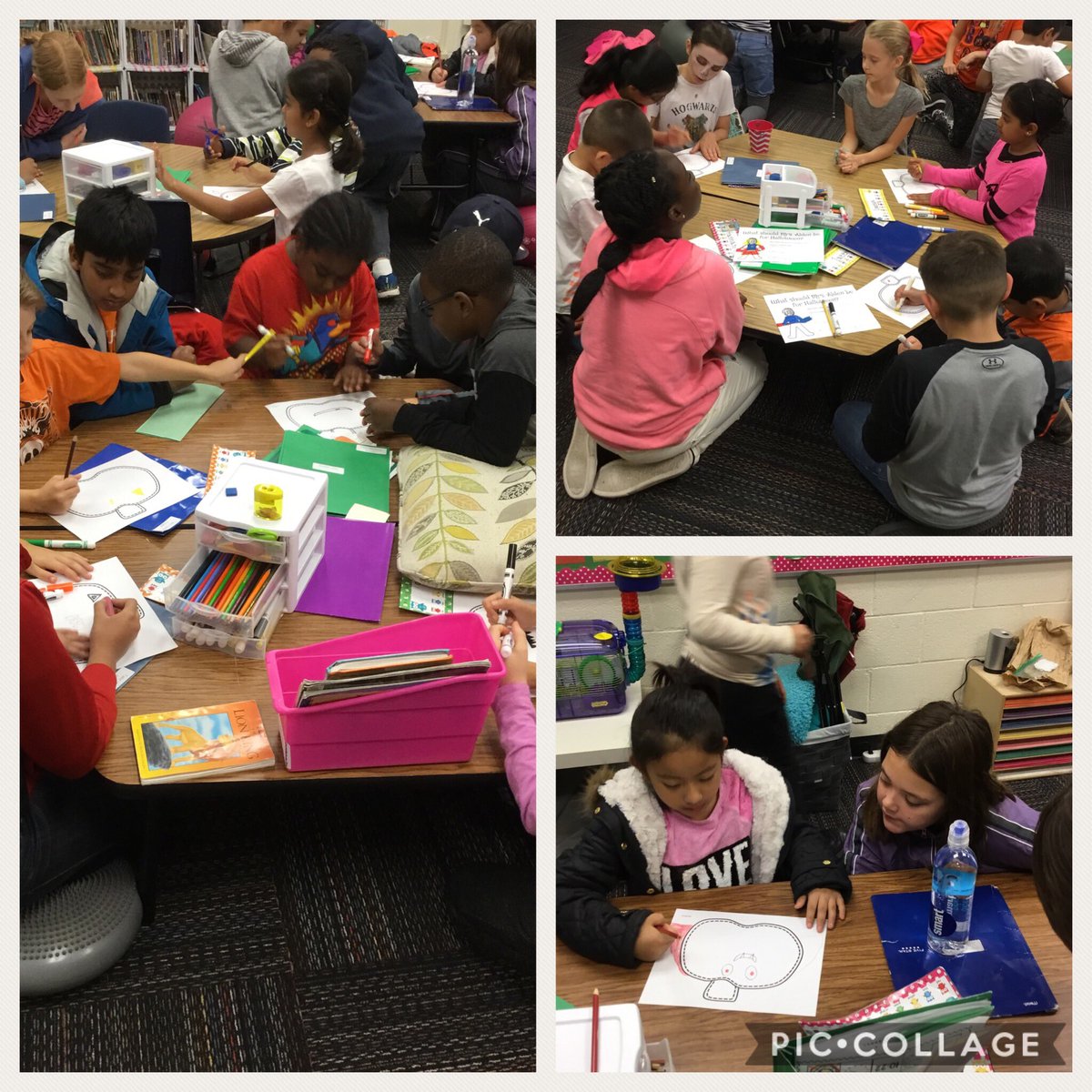 mrsalden_2nd's tweet photo. We met our fifth grade buddies today to have some Halloween fun! @shannan_hall5 #kce2nd https://t.co/dzUxQ6CuPI