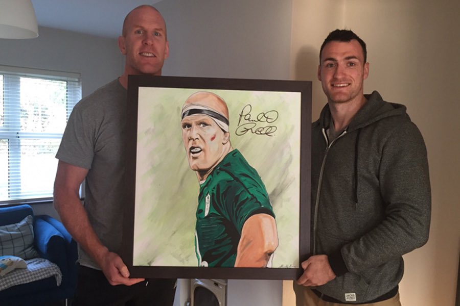 shanemdesigns's tweet image. If you are interested in having your own signed #PaulO'Connell print don't hesitate to get in touch! #limitededition