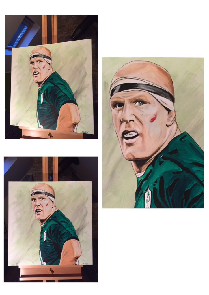 shanemdesigns's tweet image. If you are interested in having your own signed #PaulO'Connell print don't hesitate to get in touch! #limitededition