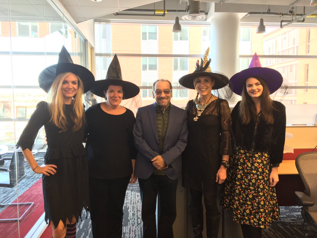 Behind every successful institute director is an invaluable team...#HappyHalloween
