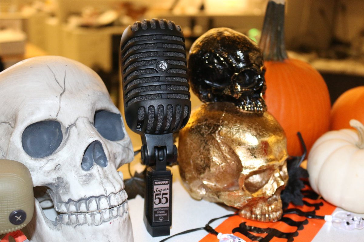 shure's tweet image. Happy Halloween!