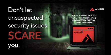 aligncompliance's tweet photo. Beware of hackers and protect your organization against information security threats. #InfoSec #Halloween https://t.co/2iSJISrIWS