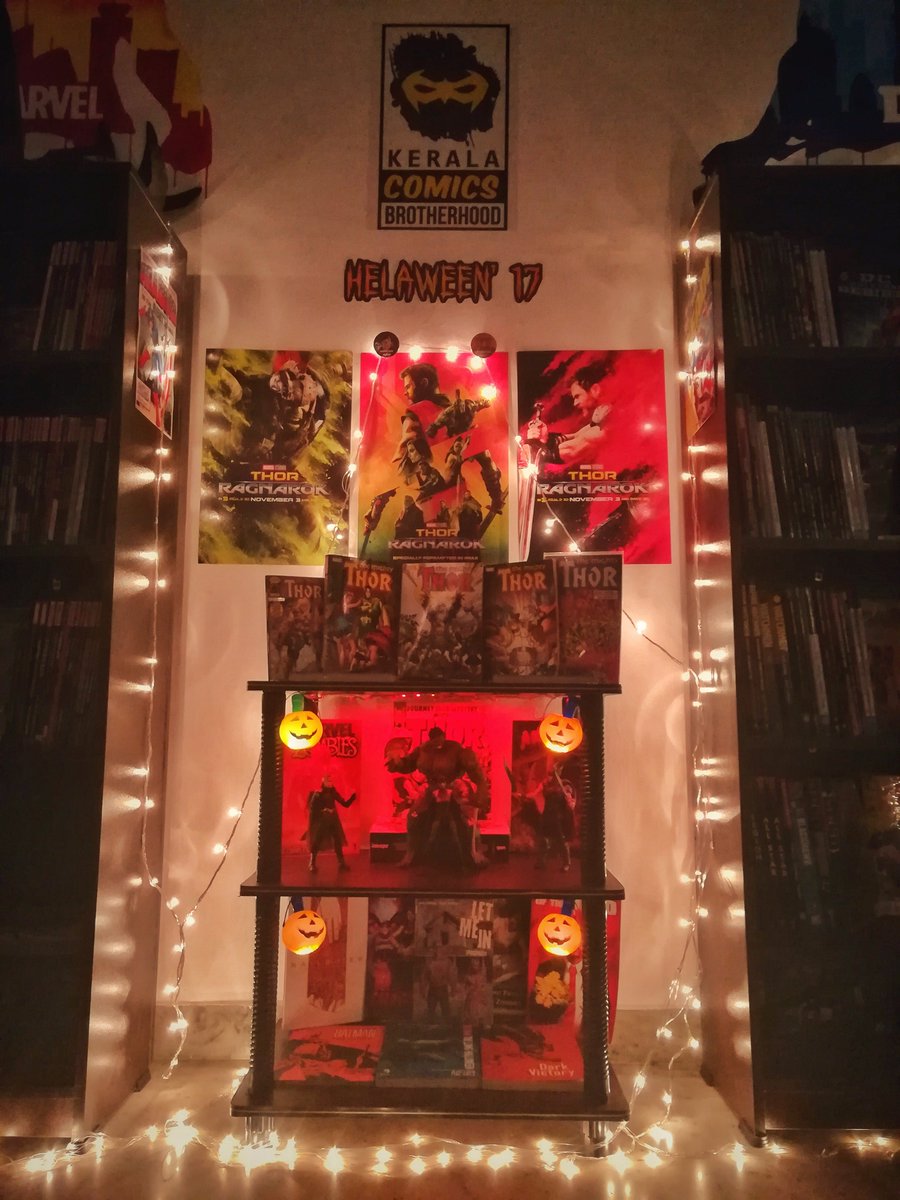 KeralaComics's tweet photo. #Helaween at @comiccollectiv3 2 days ago !! #hela #thor #thorragnarok #comiclibrary #comicmeetup #keralacomicsbrotherhood https://t.co/7arizoCis2