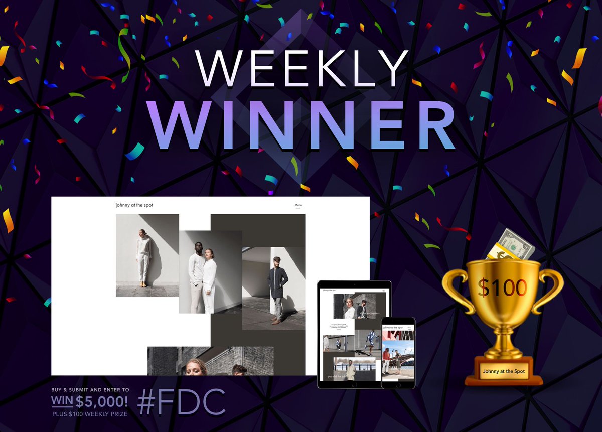 Congrats to Johnny at the Spot for winning our first weekly prize of $100 in the Flatsome Design Competition! 🎉😍#FDC bit.ly/fdc-competition