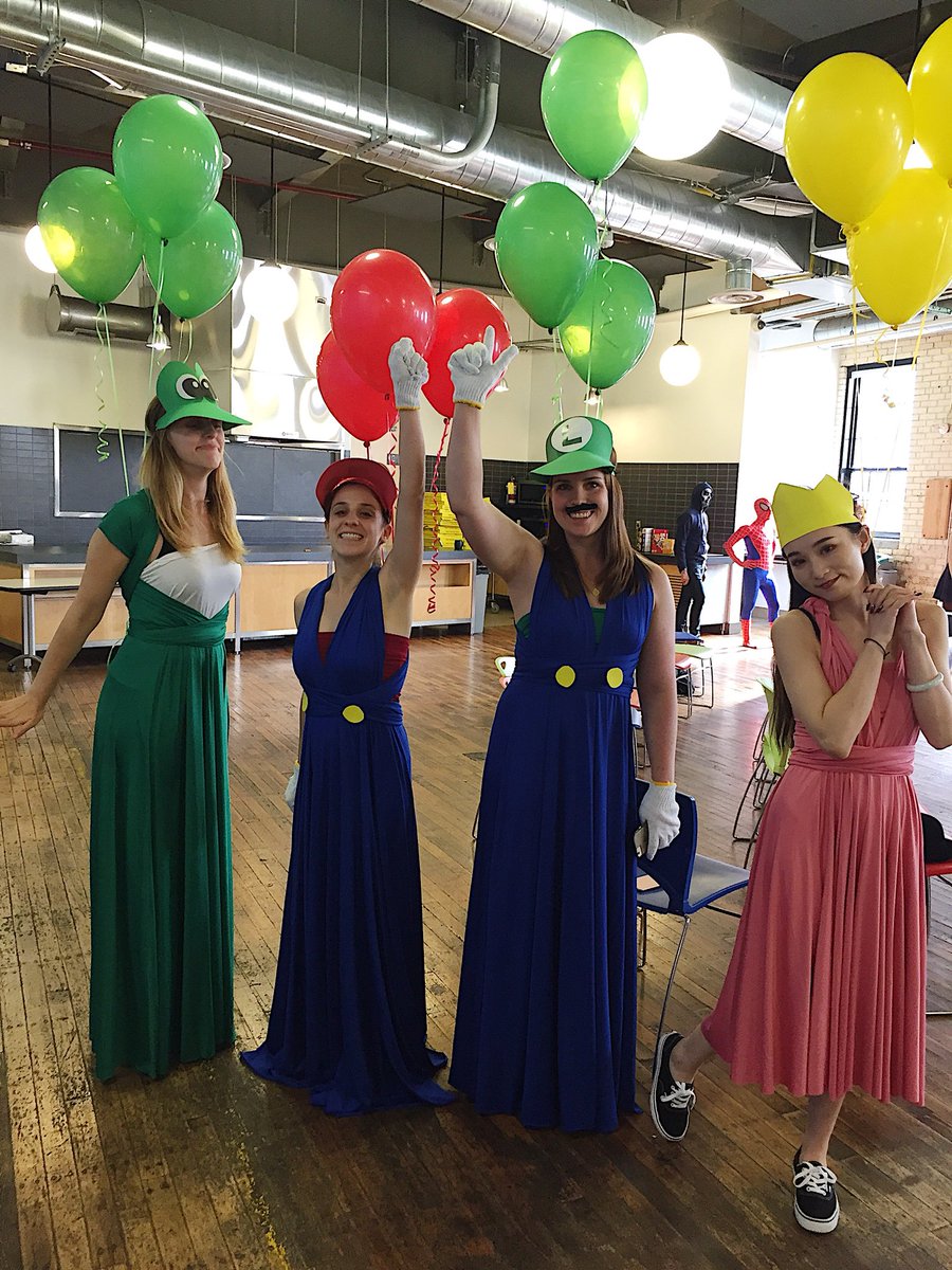 UWVelocity's tweet photo. Congrats to @AlchemyNano and @BridesMadeCA for winning the @Communitech #Halloween  costume contest! 🕸 https://t.co/BHXOaKWRCH