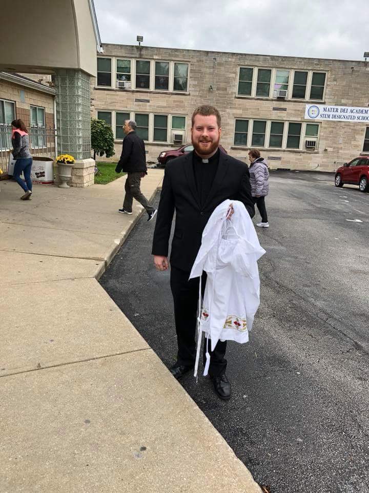 FirstFridaysF3's tweet image. We're so excited to have DEACON RICH SAMIDE as our presider this Friday! You do not want to miss this one!