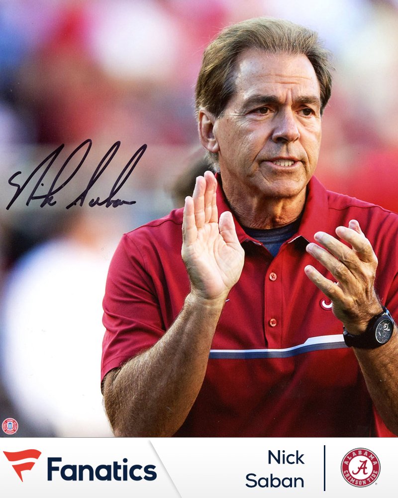 Happy Birthday! Happy Birthday Head Coach Nick Saban!  