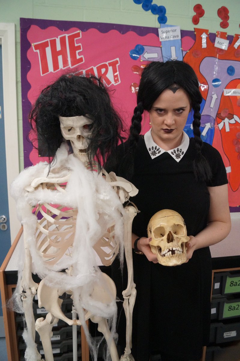ChiHighSchool's tweet photo. Happy CHS Science Halloween.... https://t.co/FBXV8FMAr5