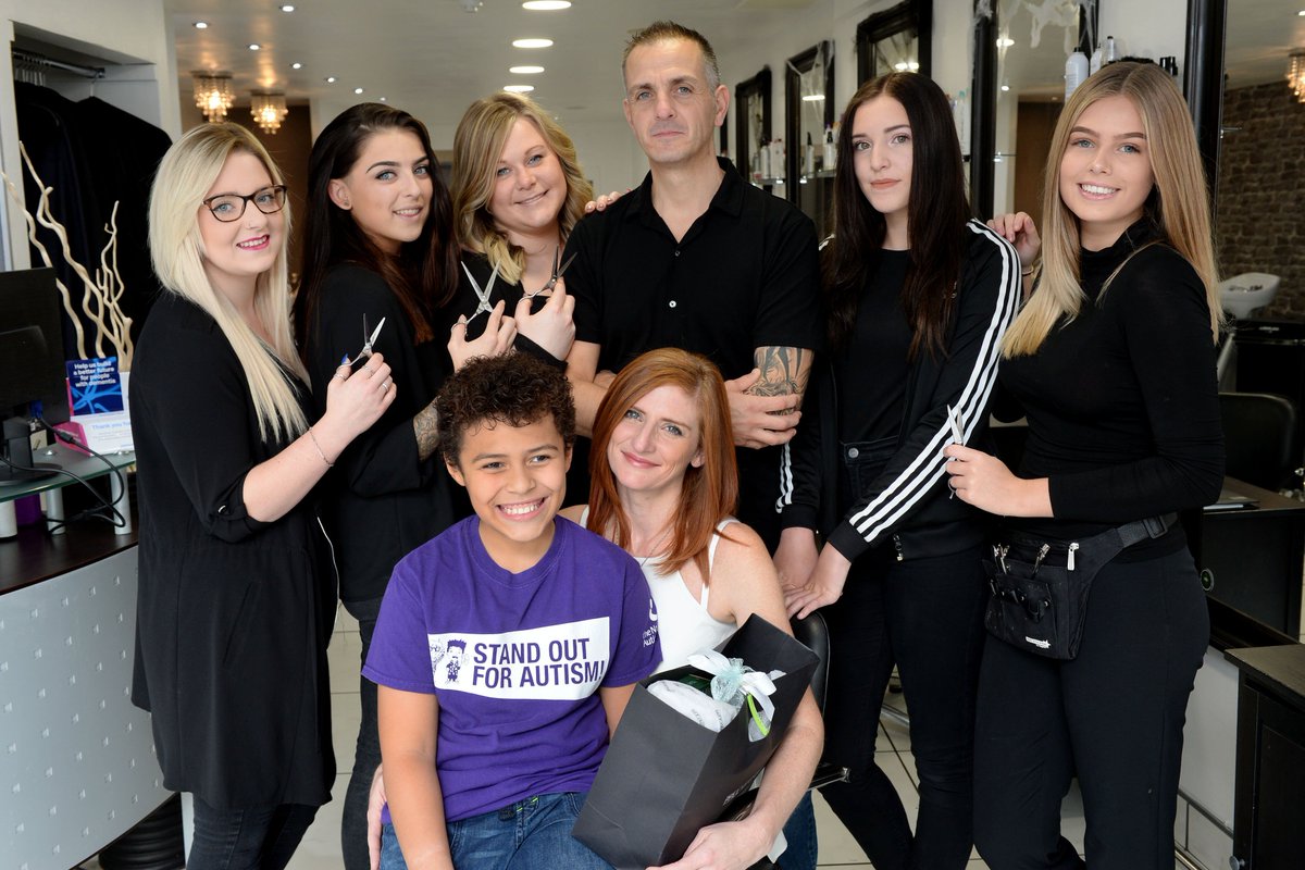 Please help if you can Aylesbury hairdressers fundraising so Booker