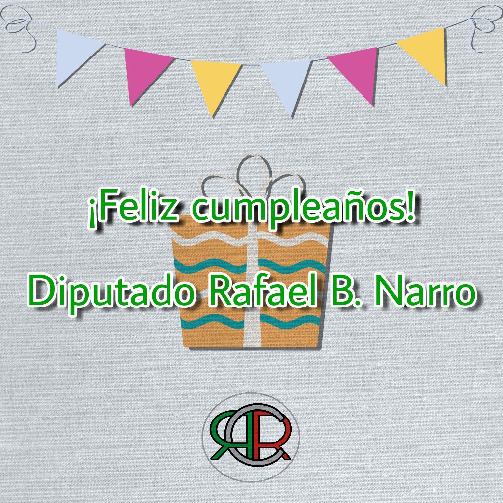 rc_r91's tweet photo. Hoy extiendo una felicitación al Dip. @Rafa_Narro cn motivo de su #cumpleaños. Bendiciones al gran ser humano que es #FelizCumple #TeamNarro https://t.co/YKbILvIKtH