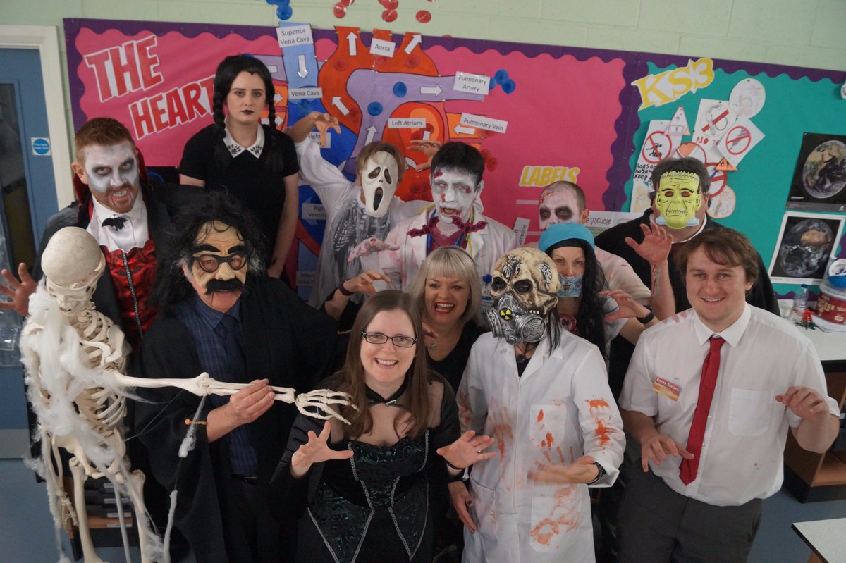 ChiHighSchool's tweet photo. Happy CHS Science Halloween.... https://t.co/LV1BybhEIp