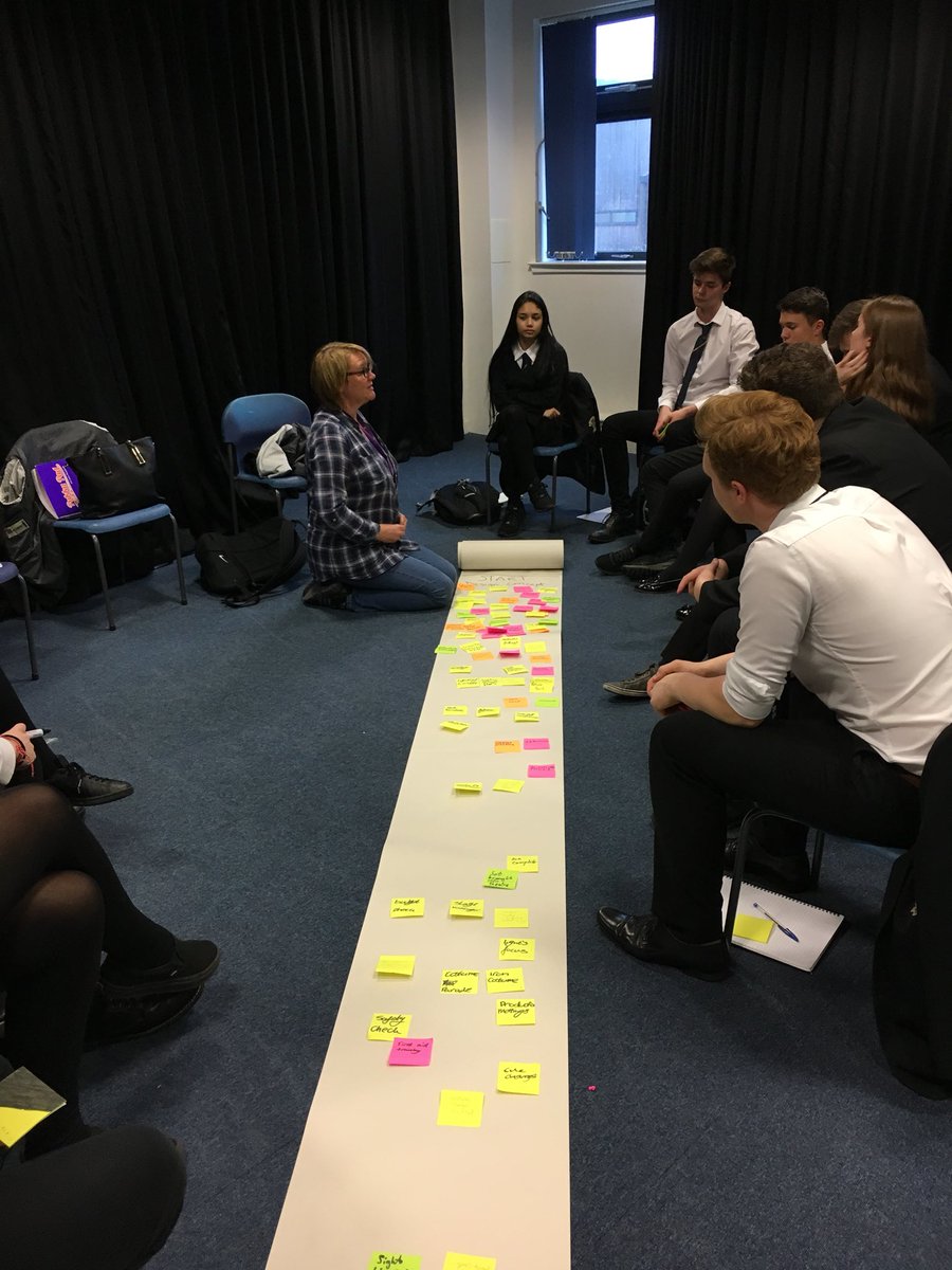 Bearsden_Drama's tweet photo. Delighted & privileged to have @rosmaddison Head of Production @rcs_ptm @RCStweets engaging our #NPATech pupils in a production roadmap. https://t.co/CWbUVqnWYO