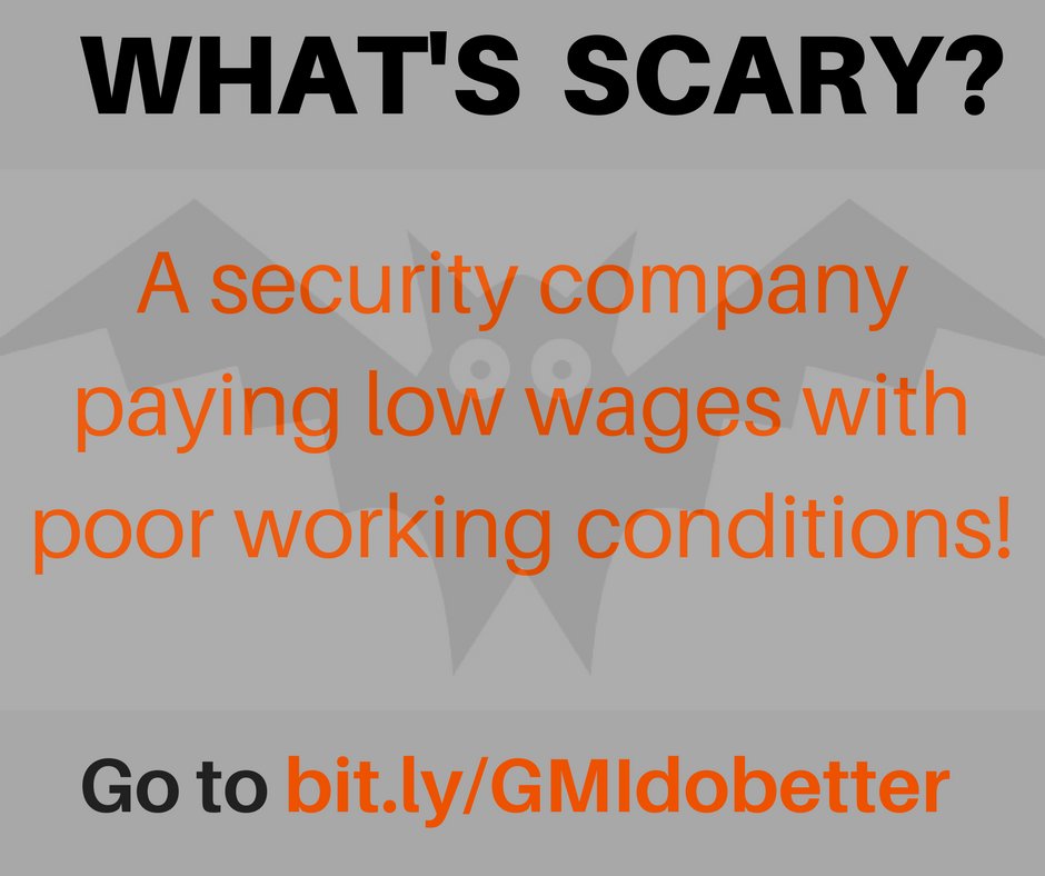 TechCanDoBetter's tweet photo. Officers employed by GMI have reported low wages &amp; allegations  of harassment discrimination wage theft To help go: https://t.co/8SA4s8uG7c https://t.co/9CAmyGD4oF