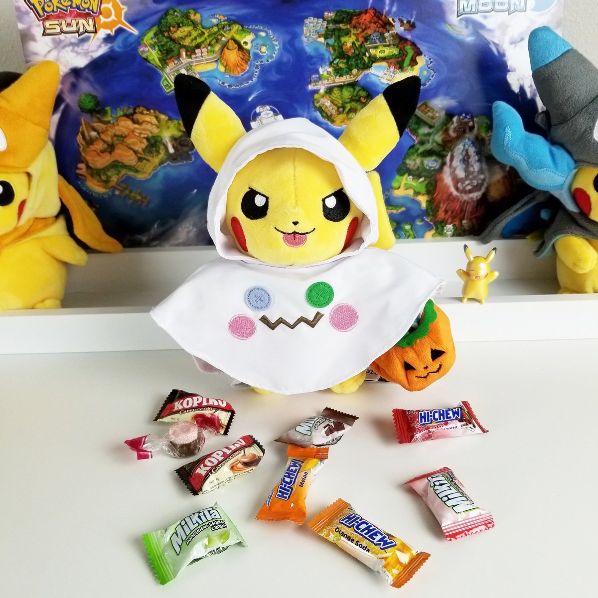 rocketsquadpkmn's tweet photo. Pikachu wishes you all a happy Halloween from Rocket Squad!!! #HappyHalloween2017 #pokemon https://t.co/OafN0dmhhT