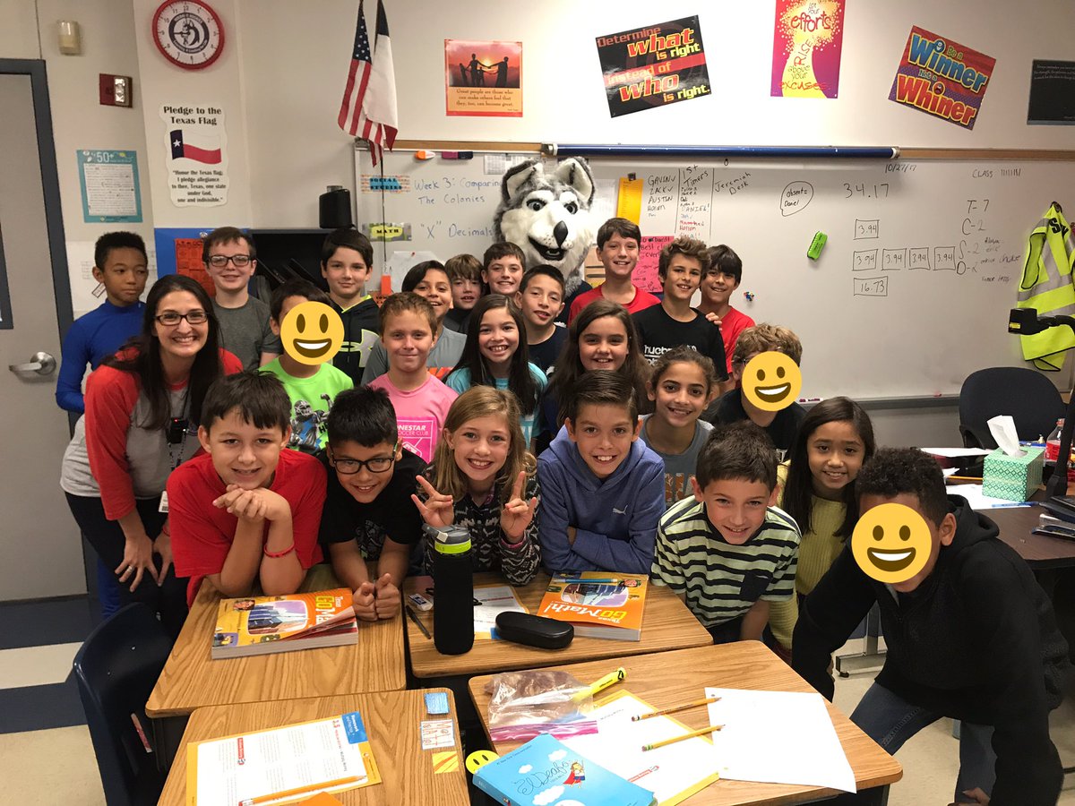 Look who stopped by to visit this fantastic group of Huskies last Friday! We love you Spirit! ❤️<a href="/HuebnerHuskies/">Huebner Elementary</a>