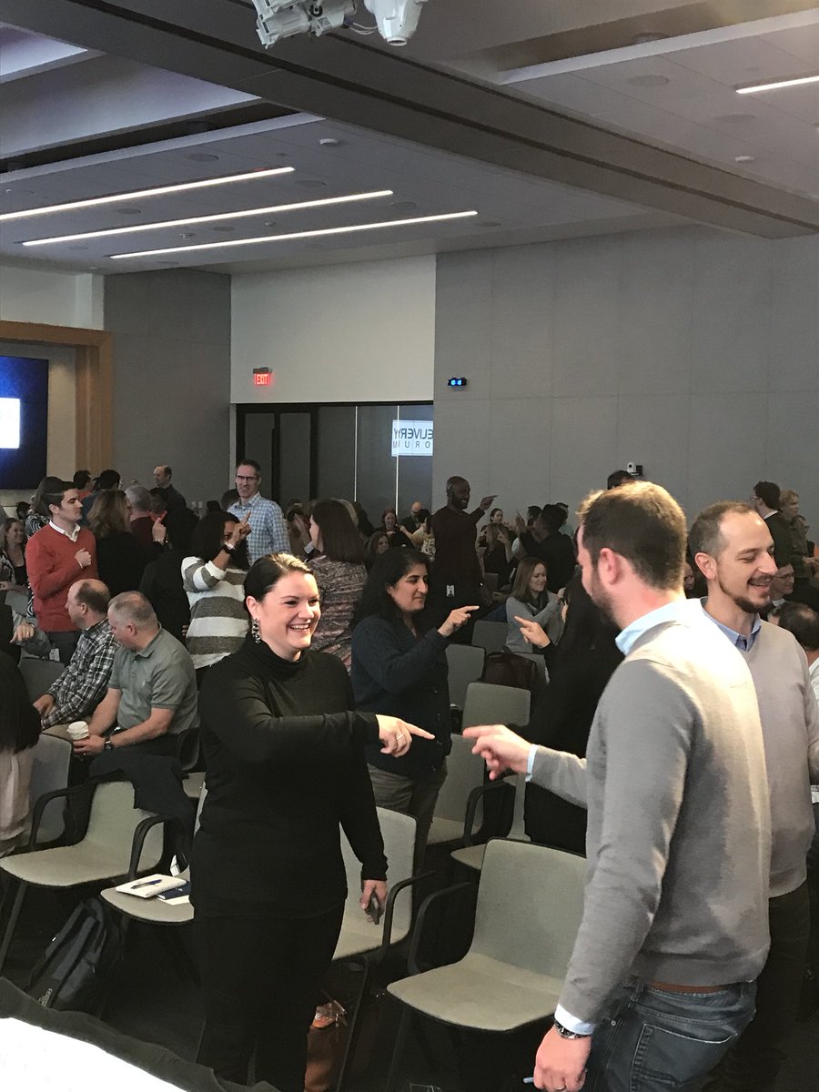 TheImprovEffect's tweet photo. Honored to give my Unlearning keynote @capitalone Delivery Forum.  #keynote #capitalone #agile https://t.co/1H2TG2BI9O