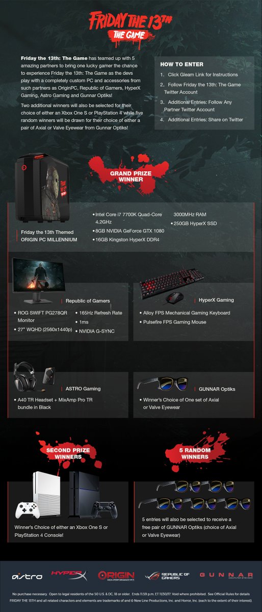 Friday The 13th Game tweet media