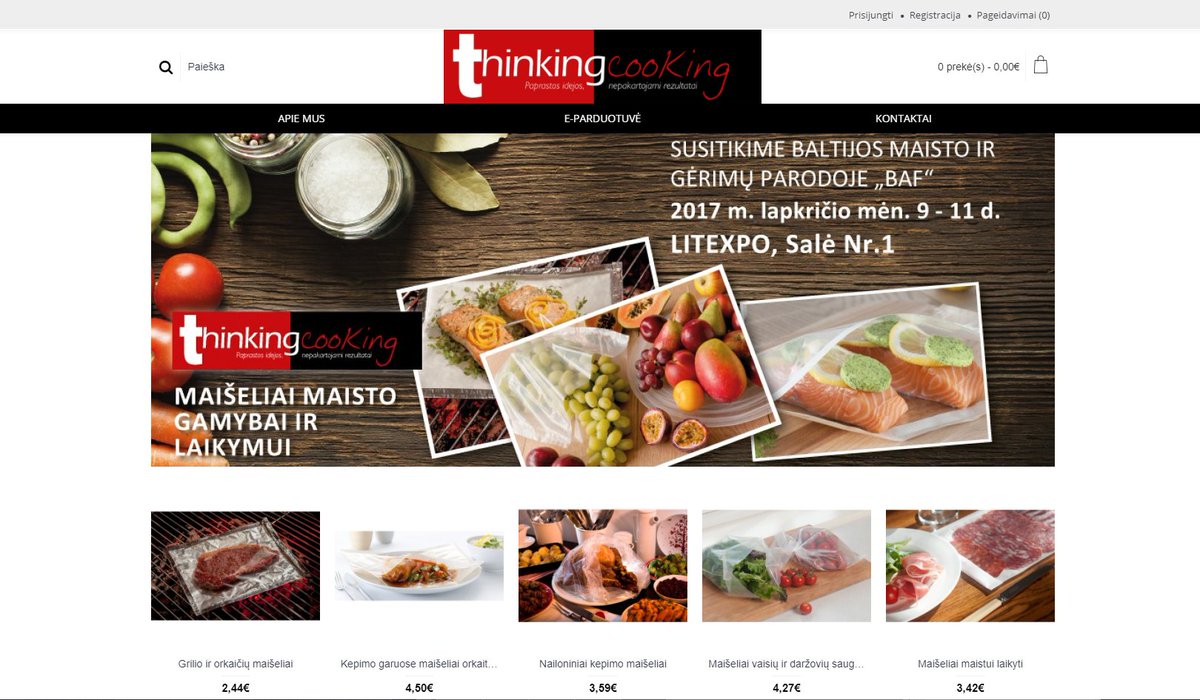 ThinkingCooking's tweet photo. THINKING-COOKING: Retail range on show at #food #expo in the #Baltics https://t.co/M6yJDgh6as #Lietuva #innovation https://t.co/q7D62k2Ida
