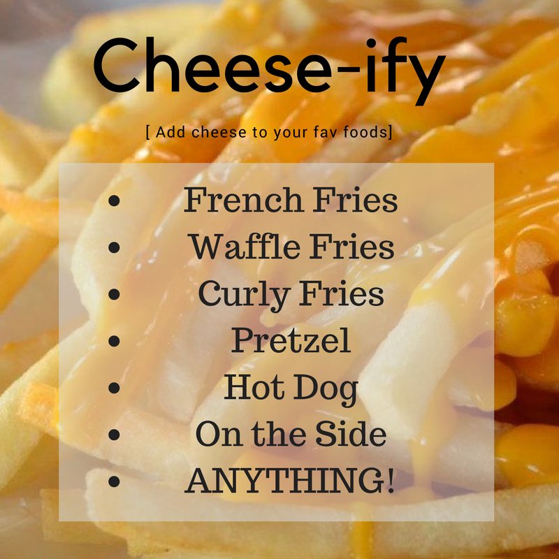 Check out our new cheese fries 🍟🧀