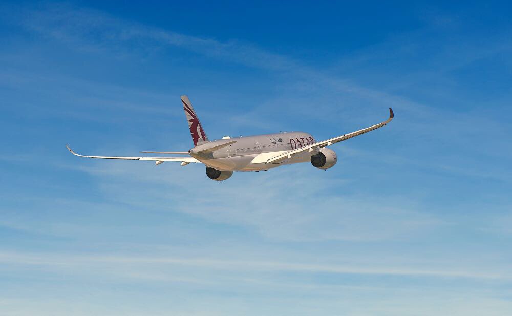 qatarairways's tweet image. We make history today by becoming the first airline to fly the Airbus #A350 to the Maldives. bit.ly/2gRs9rS #QatarA350