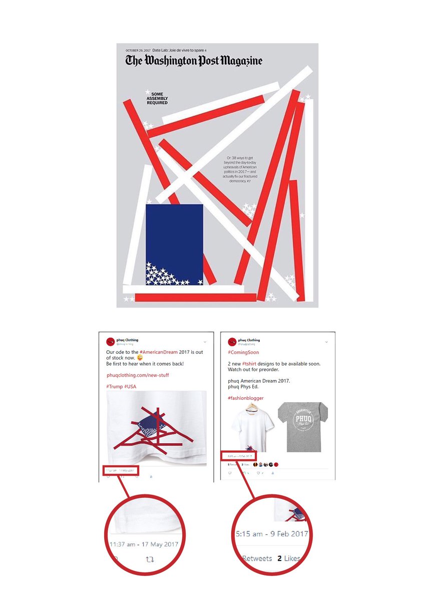 phuqclothing's tweet photo. They say imitation is the highest form of flattery.
But sometimes it's just uncomfortable.
#washingtonpost

@washingtonpost @michaelbierut https://t.co/RaosmLMJyW