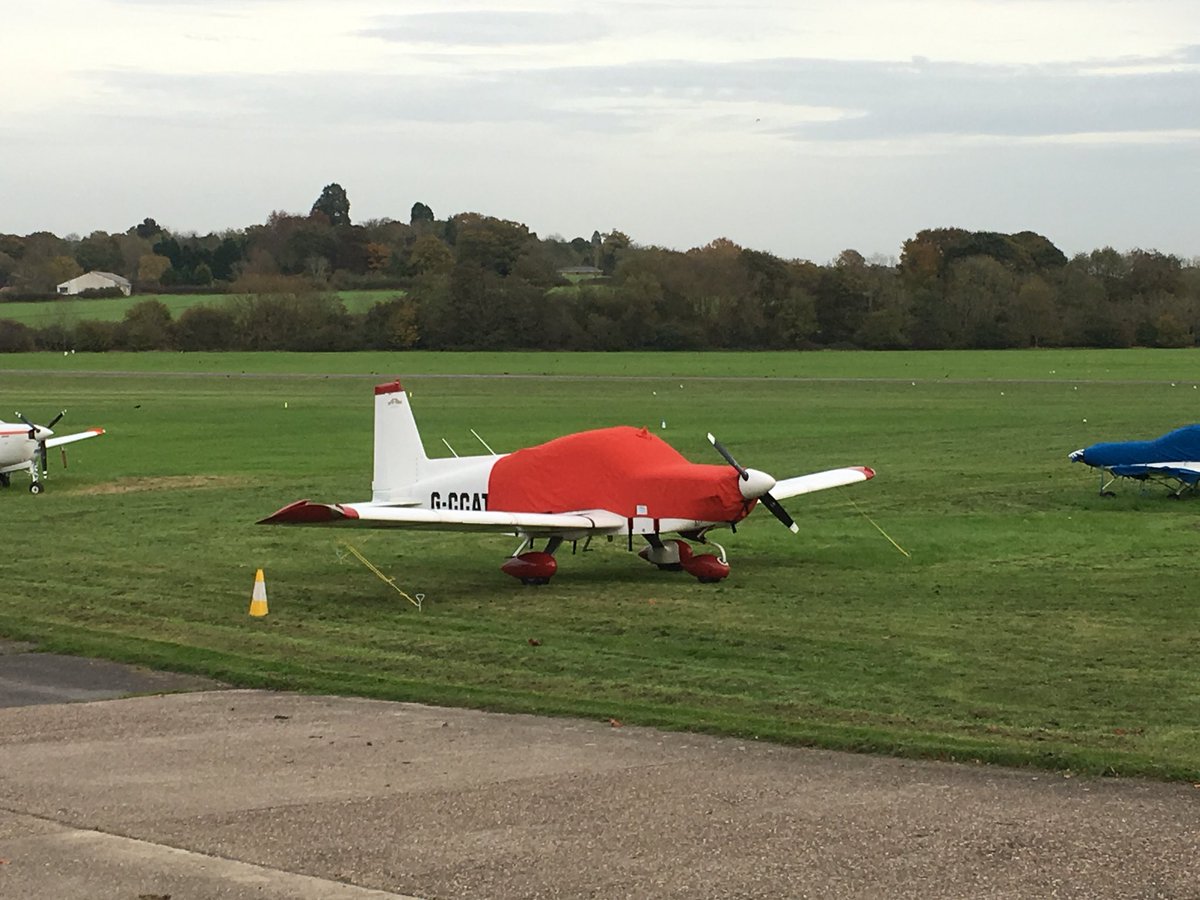 Papiscc's tweet photo. After 6 weeks away getting an #Icom #A220T #G-CCAT is finally back at @RedhillATC. #gaflyinguk #aa5a #grumman #cheetah https://t.co/Reav5sLfhq