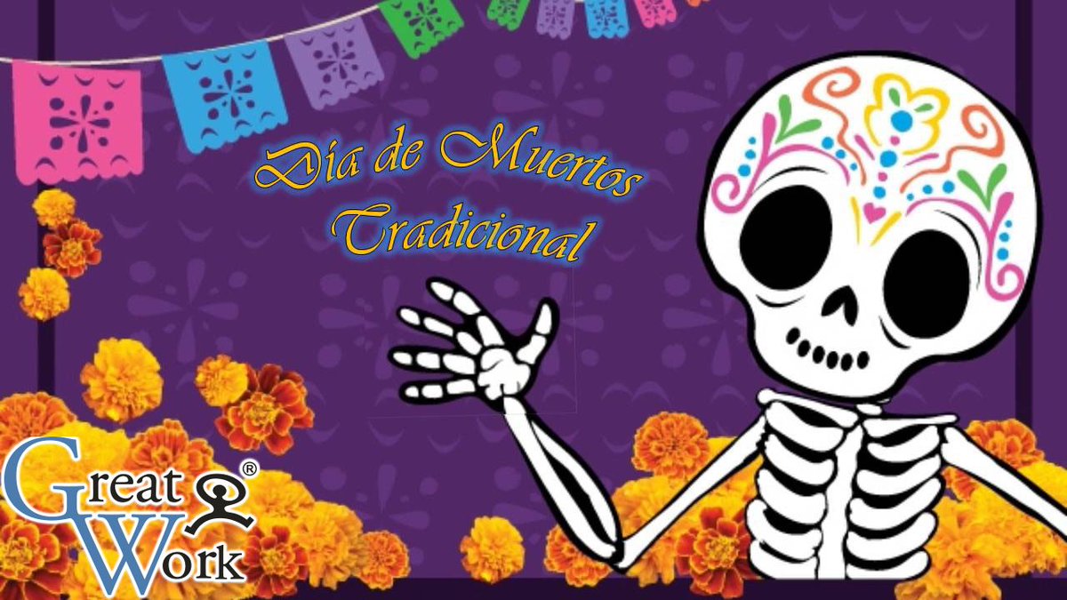 GreattoWork's tweet photo. #GreatToWork les desea felz dia de muertos . https://t.co/M4c8ZnvQkA