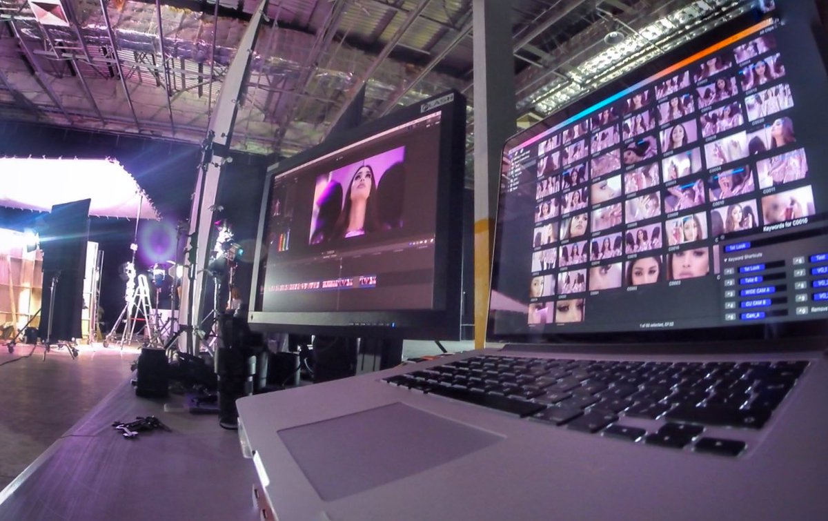Euvrard_Loubser's tweet photo. Fun day Onset with some cool #inCam effects π₯management + string outs #Edit #filmmaking #DIT #fcpx #finalcutpro #setlife #postonproduction https://t.co/KDMtNfjVmS