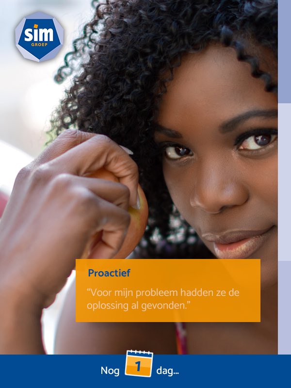 SIMgroep's tweet photo. Morgen is het zover.. Volg de lancering van onze primeur live via Facebook! #GRIPTIP #aftellen https://t.co/D5lldWCdF6 https://t.co/1rB2FBeuBs