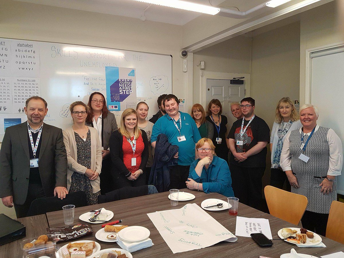 Wise_Steps's tweet photo. A big thank you to our visitors from Big Lottery and European Social Fund. We have had an excellent day meeting participants and chatting about all thing Wise Steps. #wisesteps #bboproject https://t.co/tyiXIoooSk