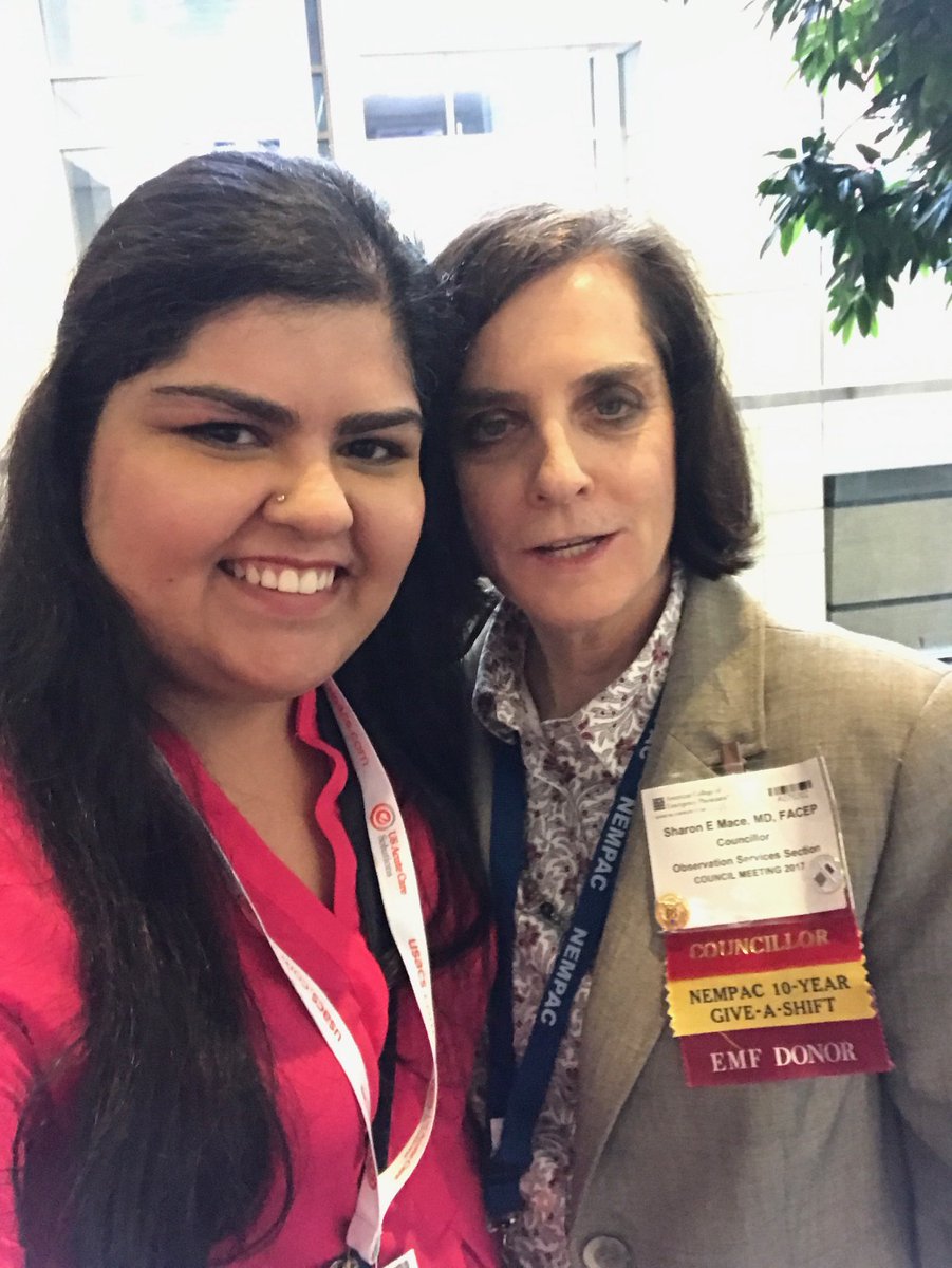 MetroHealth_EM's tweet photo. #ACEP17 Research Forum with the legend #SharonMace https://t.co/HN5Cckda4K